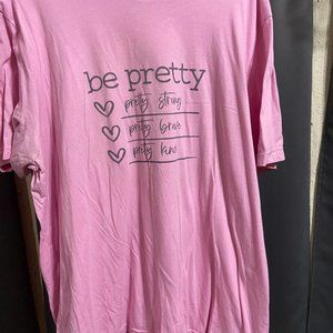 Motivational Pink Shirt